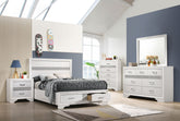 Orleans Furniture - Coaster - Miranda 5-piece Full Bedroom Set White - 205111F-S5